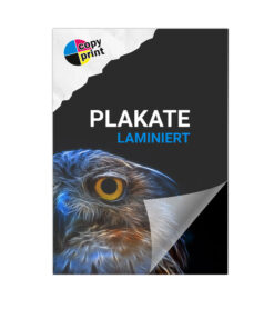 Plakat 180g/m² Papier inkl. Laminat
