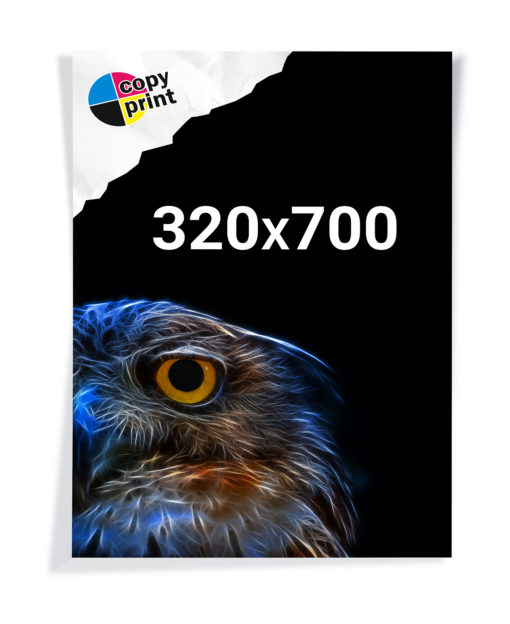 Digitaldruck 320x700mm