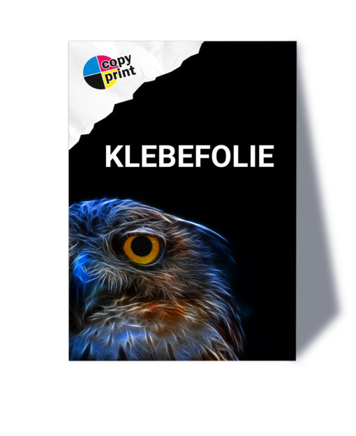 Großformatdruck auf Klebefolie