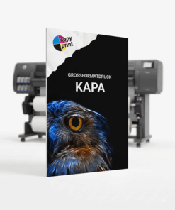 Großformatdruck auf 5 mm Kapa-Platte kaschiert in DIN A4 bis A0 und Sonderformaten.