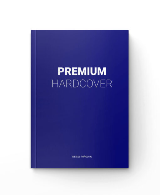 Premium-Hardcover mit Prägung