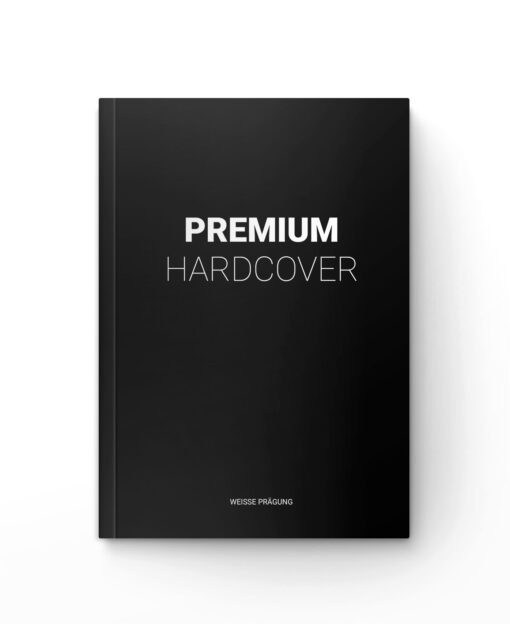 Premium-Hardcover mit Prägung