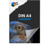 Laminierter A4 Digitaldruck in Farbe oder Schwarz-Weiß mit matt oder glänzend Oberfläche.