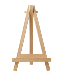 Individuell bedruckte Mini Leinwand mit Staffelei im Format 8x8 cm mit hochwertigem UV-Direktdruck. (Motivbeispiel)