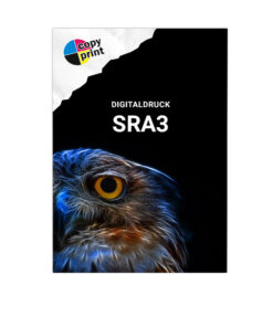 Digitaldruck im Format SRA3 in Farbe oder Schwarz-Weiß für Dokumente und Unterlagen.