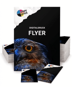 Flyer für Werbung und Veranstaltungen im hochwertigen Digitaldruck.