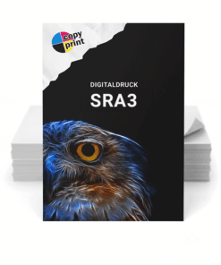 Digitaldruck im Format DIN SRA3 in Farbe oder Schwarz-Weiß für Dokumente und Unterlagen.