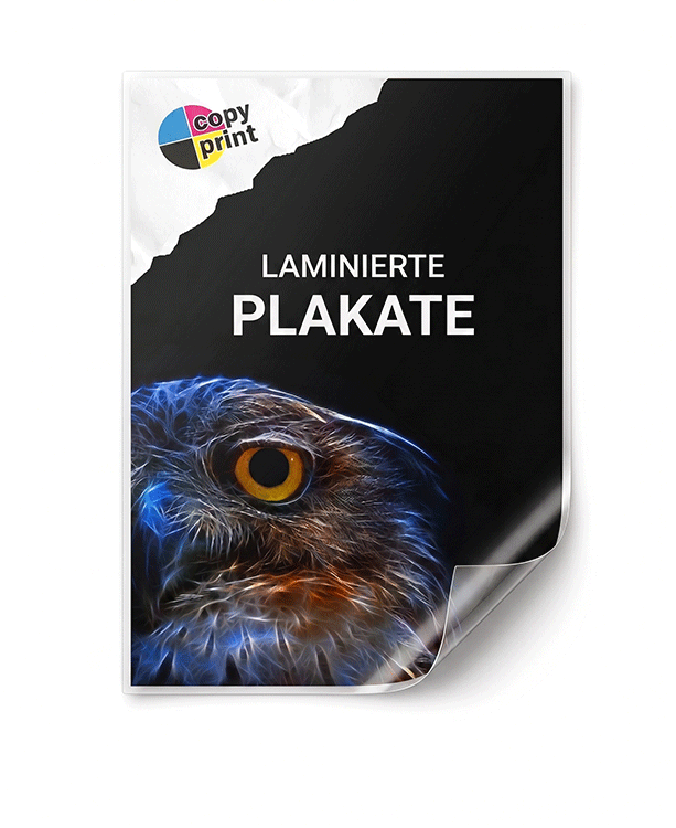 Laminierte Großformatdrucke