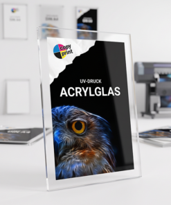Fotodirektdruck auf Acrylglas mit transparentem Rand