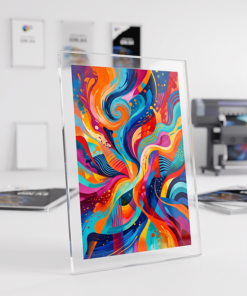 Fotodirektdruck auf Acrylglas mit transparentem Rand