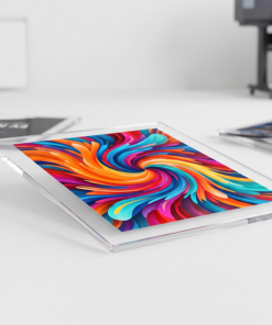 Fotodirektdruck auf Acrylglas mit transparentem Rand